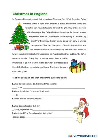 Christmas in England