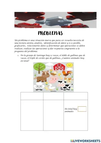 Ptoblemas con varias operaciones