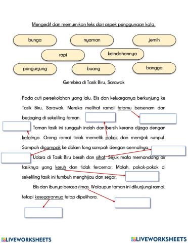 Gembira di Tasik Biru,Sarawak