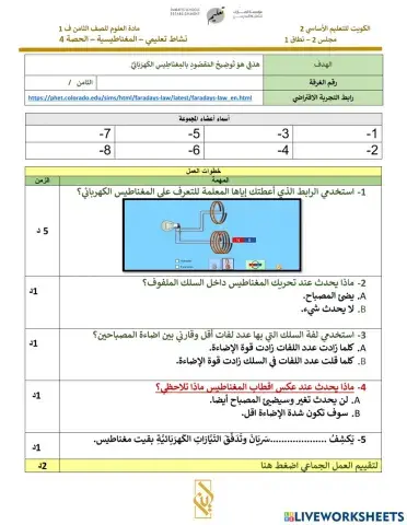 هدَفِي هوَ تَوضِيحُ المَقصُودِ بالمِغنَاطِيسِ الكَهرَبَائيِّ