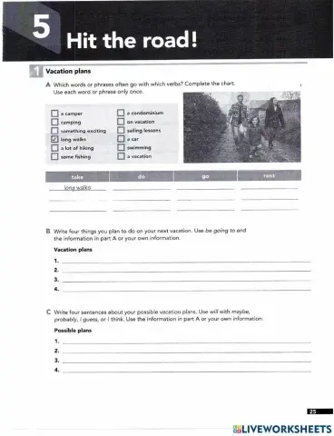 Unit 5. Hit the road