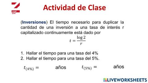 Ecuaciones Exponenciales 7