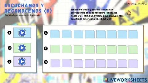 Escuchamos y reconocemos 8