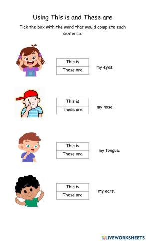 Using this is and these are