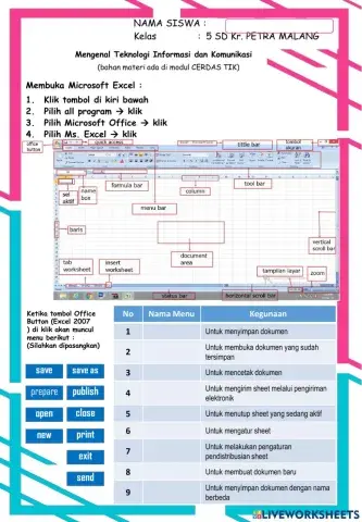 Mengenal Program Pengolah Angka-Excel