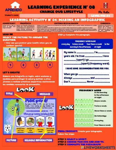 Making an infographic