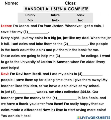 GS3-Unit3-W11-Listening for details-A