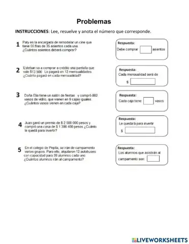 Problemas