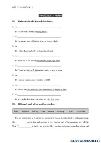 L7 - Giữa Kì 1 - Đề 1 - Phần 4