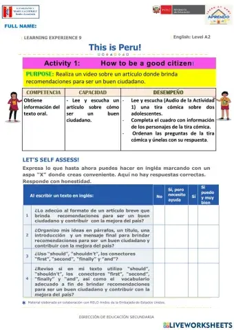 How to be a good citizen!