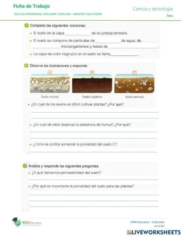 Los suelos y sus propiedades