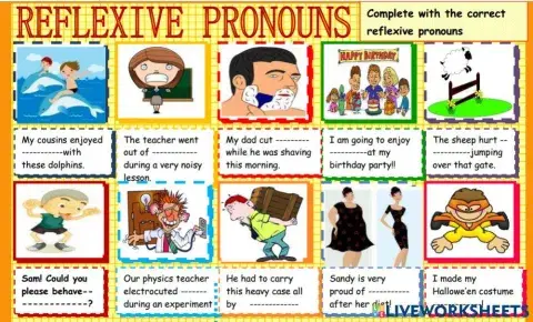 Reflexive pronouns