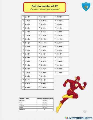 22. Cálculo mental
