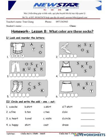 What color are these socks