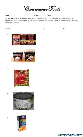 Convenience Foods