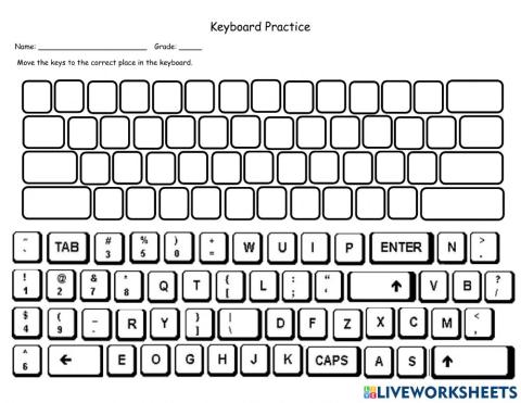 Keyboard Layout Practice