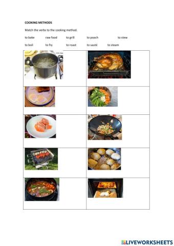 Cooking methods