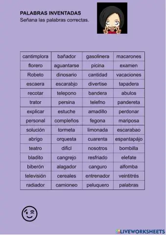 Palabras inventadas N3 01