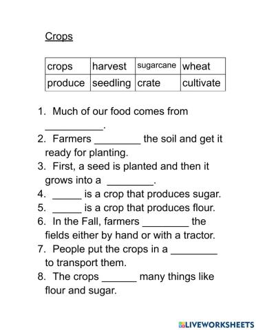 Crops