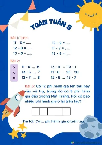 Toán Tuần 8