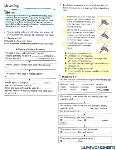 Ob adv 8 food cutlery