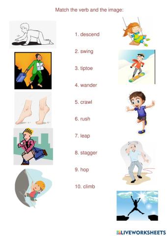Verbs of movement