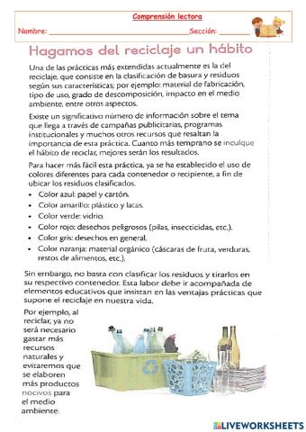 Comprensión lectora