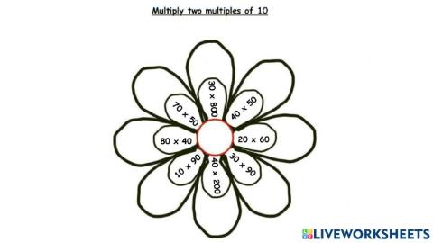 Multiply factors of 10