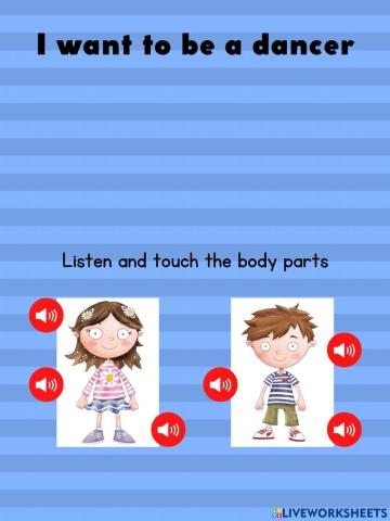 I want to be a dancer