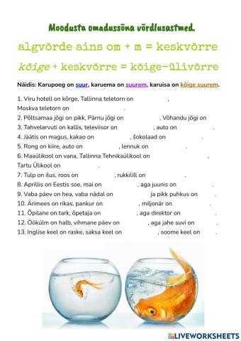 Omadussõna võrdlusastmed