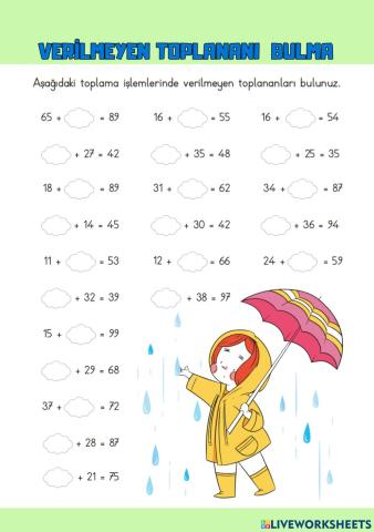 Verilmeyen Toplananı Bulma