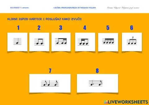 RITAMSKE KARTICE-3.o.