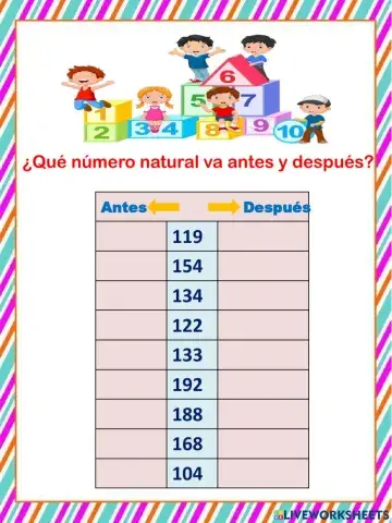 Operaciones numericas