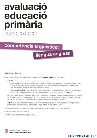 Competències bàsiques anglès 2020-21