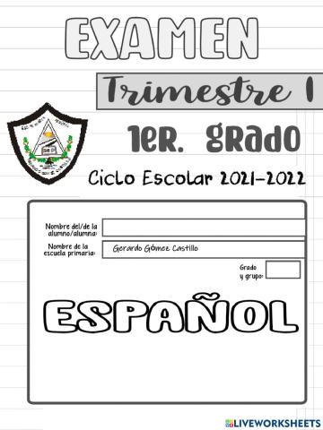 Español Lengua materna