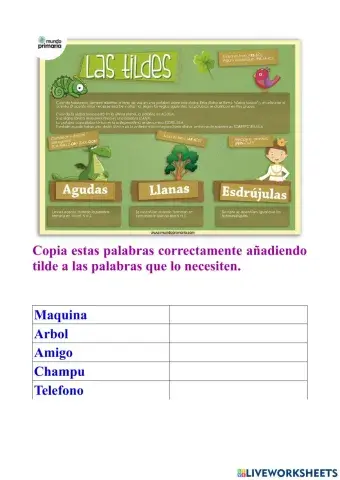 Acentuaciones generales 1