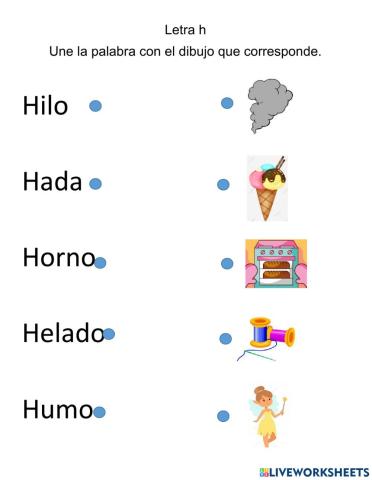 Letra h