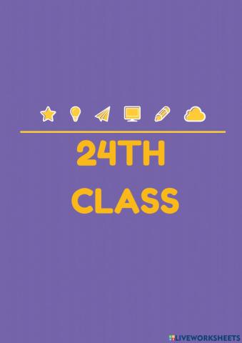 24 class