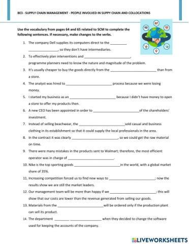 Supply Chain Management - Vocabulary