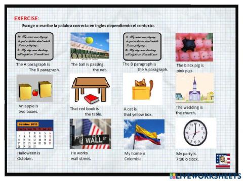 Articles and prepositions 2