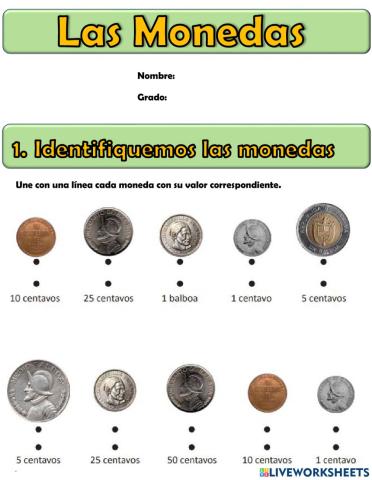 Las monedas