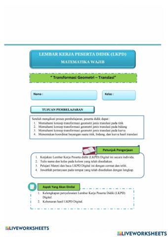 Transformasi geometri