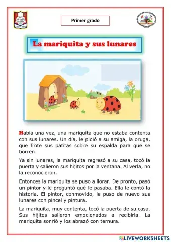 La mariquita y sus lunares