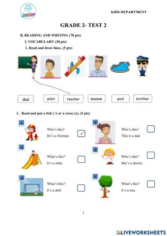 G2-AT2- Reading & Writing