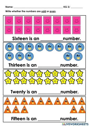 Even and Odd Numbers