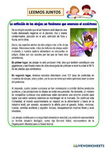 La extinción de las abejas