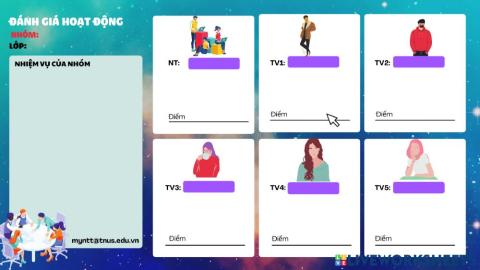 Phiếu đánh giá hđ nhóm