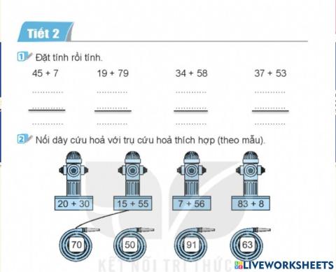 Bt củng cố toán tiết 1 - tuần 11