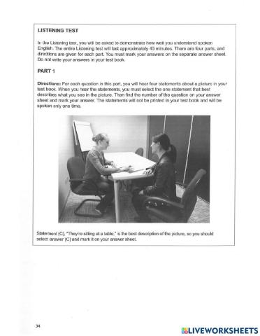 ETS Listening test 2