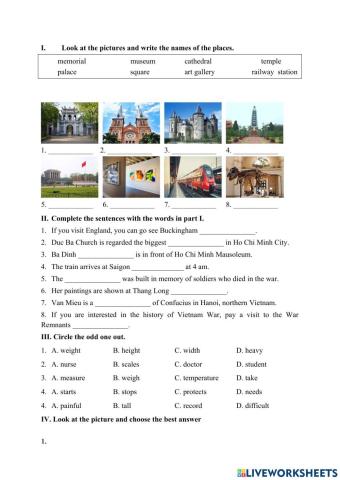 Unit 4 my neighborhood